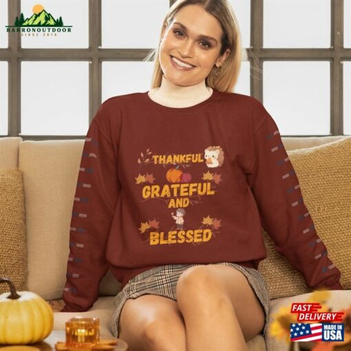 Thanksgiving Shirt Halloween Fall Sweatshirt Hoodie