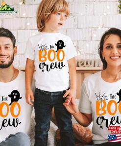 The Boo Crew Halloween Shirts Shirt Cute Classic Unisex