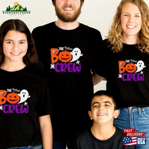 The Boo Crew Shirt Halloween Ghost Unisex Sweatshirt