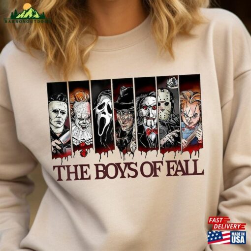 The Boys Of Fall T-Shirt Shirt Halloween Sweatshirt Horror Movies Hoodie