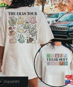 The Eras Tour Ghost 2 Sided Tshirt Shirt Funny Halloween Hoodie T-Shirt