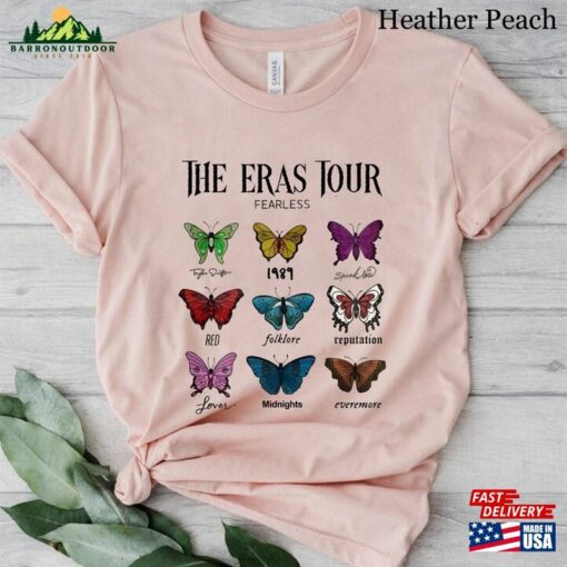 The Eras Tour Ghost Halloween Album Taylor Butterfly Shirt Hoodie Classic