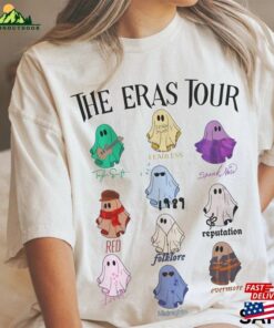 The Eras Tour Ghost Halloween Swiftie Shirt Taylor Fan Unisex Classic