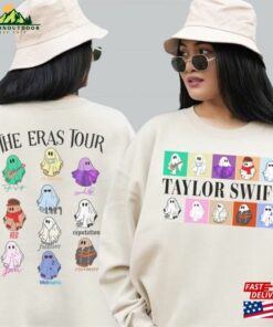 The Eras Tour Ghost Halloween Taylor Swift Shirt Swiftie Fan Sweatshirt Unisex