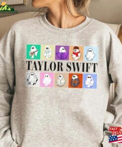 The Eras Tour Ghost Halloween Taylor Swift Shirt Swiftie Fan Sweatshirt Unisex 3