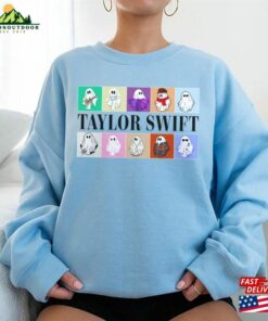 The Eras Tour Ghost Halloween Taylor Swift Shirt Swiftie Fan Sweatshirt Unisex 4