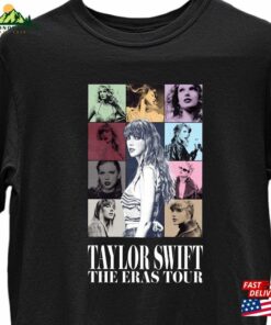 The Eras Tour Shirt 2023 T-Shirt Midnights Album Unisex Classic