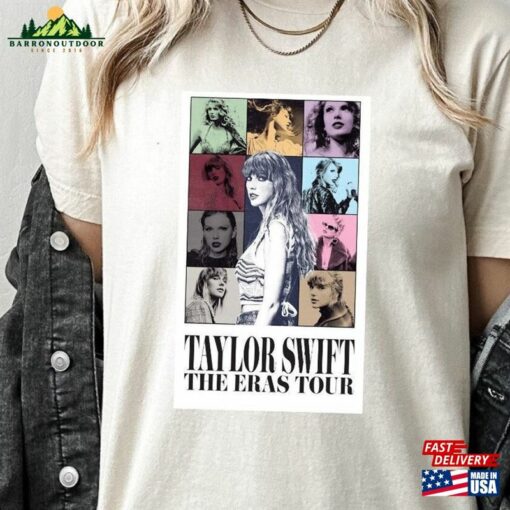 The Eras Tour Shirt T-Shirt Swiftie Lover Folklore Unisex Sweatshirt