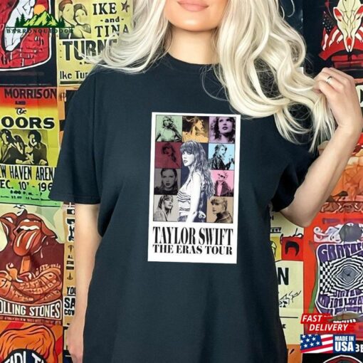 The Eras Tour Shirt T-Shirt Swiftie Lover Folklore Unisex Sweatshirt