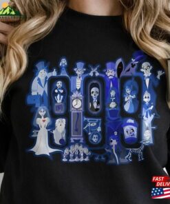 The Haunted Mansion Characters Comfort Colors Shirt Vintage Halloween Sweatshirt T-Shirt