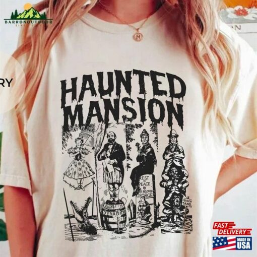 The Haunted Mansion Comfort Colors Shirt Halloween Matching Classic Hoodie