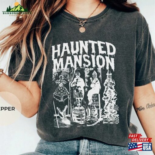 The Haunted Mansion Comfort Colors Shirt Halloween Matching Classic Hoodie