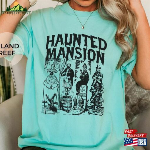 The Haunted Mansion Comfort Colors Shirt Halloween Matching Classic Hoodie