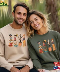 The Haunted Mansion Retro Comic Sweatshirt Halloween Shirt Disney Tee Classic Unisex