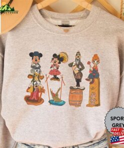 The Haunted Mansion Retro Comic Sweatshirt Halloween Sweat Tee T-Shirt Classic