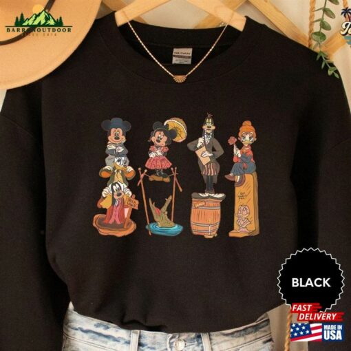 The Haunted Mansion Retro Comic Sweatshirt Halloween Sweat Tee T-Shirt Classic