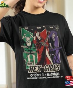 The Hex Girls Rock Band Music T-Shirt Horror Movie Tee Classic Unisex