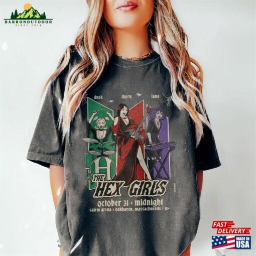 The Hex Girls Rock Band Music T-Shirt Shirt 2023 Tour Unisex