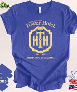 The Hollywood Tower Hotel Shirt Twilight Zone Of Terror Classic Unisex