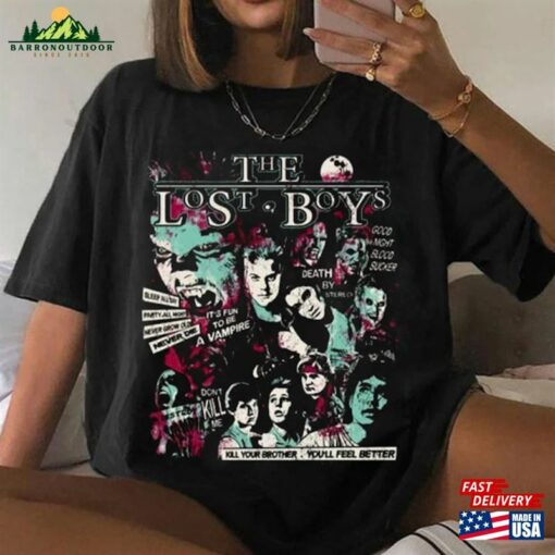 The Lost Boys Halloween 2023 T-Shirt Vampire Movie Shirt Classic