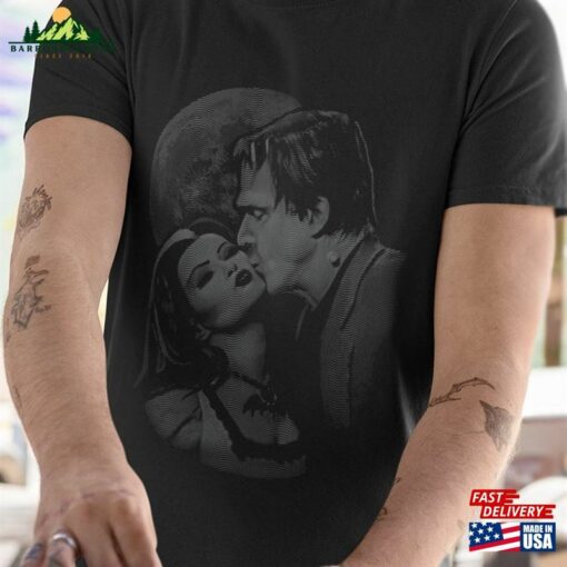 The Munsters Tee Herman Lily Kiss Shirt Hoodie Unisex