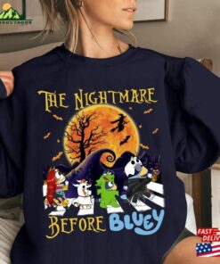 The Nightmare Before Bluey Shirt And Friends Unisex Hoodie 4