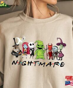 The Nightmare Before Christmas Friends Shirt Jack Skellington Tee Halloween Hoodie Unisex