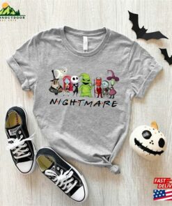 The Nightmare Before Christmas Friends Shirt Jack Skellington Tee Halloween Hoodie Unisex