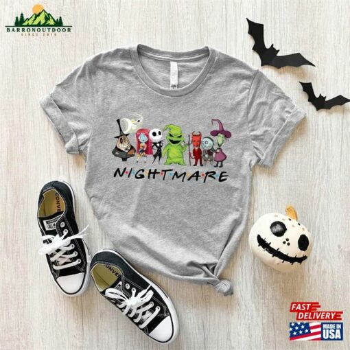 The Nightmare Before Christmas Friends Shirt Jack Skellington Tee Halloween Hoodie Unisex