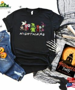 The Nightmare Before Christmas Friends Shirt Jack Skellington Tee Halloween Hoodie Unisex 3