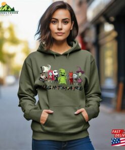 The Nightmare Before Christmas Friends Shirt Jack Skellington Tee Halloween Hoodie Unisex 4