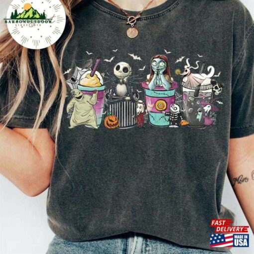 The Nightmare Before Christmas Halloween Coffee Shirt Oogie Boogie Bash Party 2023 Unisex Sweatshirt