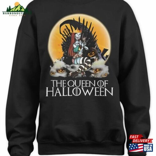 The Nightmare Before Christmas Queen Of Halloween 2023 Shirts Sweatshirt Hoodie T-Shirt Classic