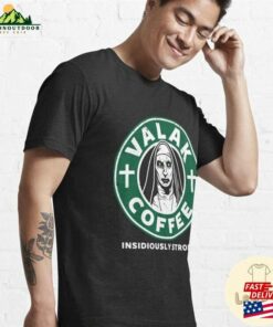 The Nun Valak Coffee Shirt Conjuring Unisex T Shirt Horror Movie Tee Classic 3
