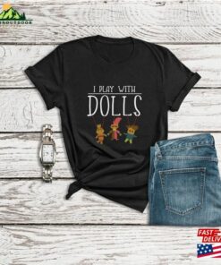 The Princess And Frog Shirts I Play With Dolls Voodoo Doll Classic Hoodie 3