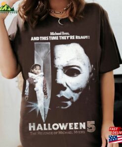 The Revenge Of Michael Myers Halloween 5 T Shirt Vintage Shirt Hoodie Sweatshirt 3