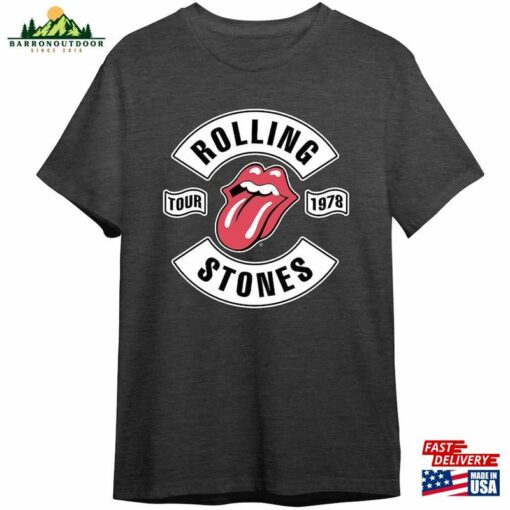 The Rolling Stones Us Tour 1978 Classic 90S T-Shirt Shirt