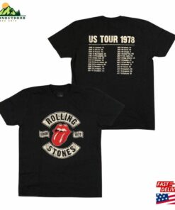 The Rolling Stones Us Tour 1978 Classic 90S T-Shirt Tee Unisex