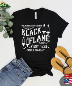 The Sanderson Sisters Black Flame Est 1723 Candle Company Shirt Halloween Pumpkin Ghost Sweatshirt Hoodie 2 The Sanderson Sisters Black Flame Est 1723 Candle Company Shirt Halloween Pumpkin Ghost Sweatshirt Hoodie 3