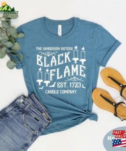 The Sanderson Sisters Black Flame Est 1723 Candle Company Shirt Halloween Pumpkin Ghost Sweatshirt Hoodie 3 The Sanderson Sisters Black Flame Est 1723 Candle Company Shirt Halloween Pumpkin Ghost Sweatshirt Hoodie 4