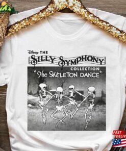 The Silly Symphony Skeleton Dance 1929 Autumn Spooky Season Vintage T-Shirt Sweatshirt Classic