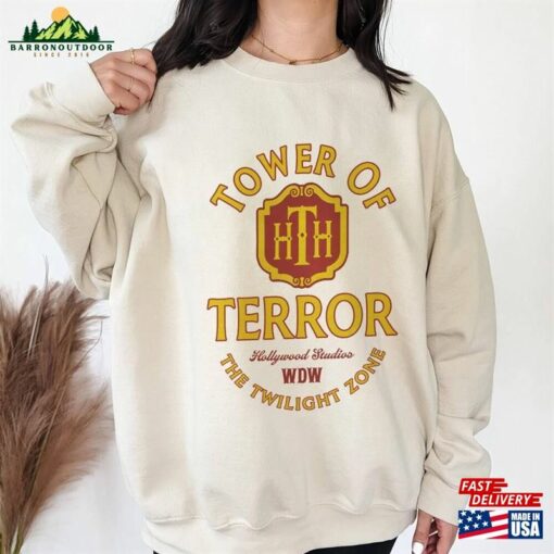 The Twilight Zone Tower Of Terror Halloween Shirt Hollywood Studios Hotel Unisex Hoodie