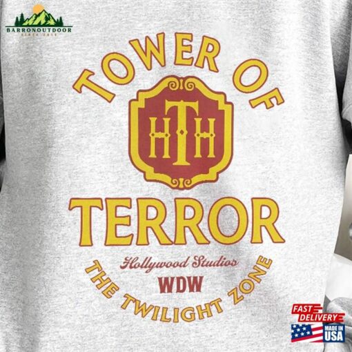 The Twilight Zone Tower Of Terror Halloween Shirt Hollywood Studios Hotel Unisex Hoodie