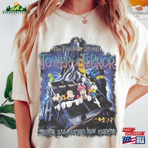 The Twilight Zone Tower Of Terror Shirt Mickey And Friends Halloween Mickeys Not So Scary Sweatshirt Classic