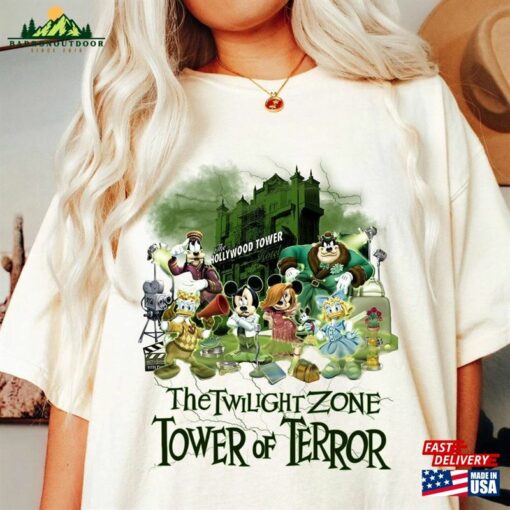 The Twilight Zone Tower Of Terror Shirt Mickeys Not So Scary Disney Halloween Unisex Sweatshirt