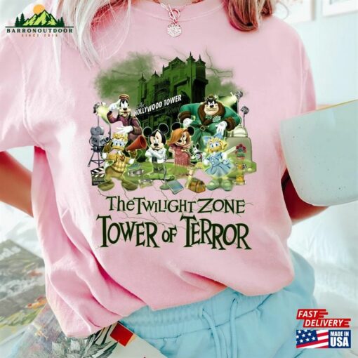 The Twilight Zone Tower Of Terror Shirt Mickeys Not So Scary Disney Halloween Unisex Sweatshirt