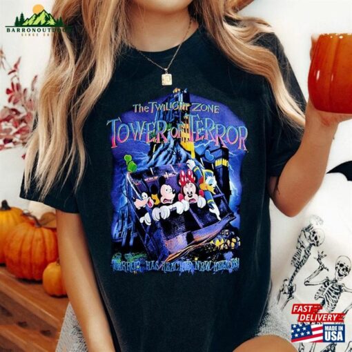 The Twilight Zone Tower Of Terror Shirt Ride Mickey Classic Sweatshirt