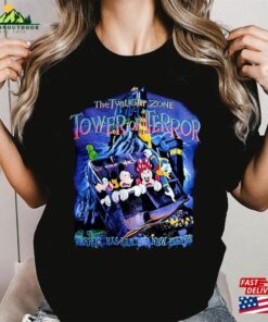 The Twilight Zone Tower Of Terror Shirt Ride Mickey T-Shirt Unisex The Twilight Zone Tower Of Terror Shirt Ride Mickey T-Shirt Unisex