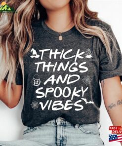 Thick Thighs Spooky Shirt Funny Halloween Sweatshirt Classic Unisex Thick Thighs Spooky Shirt Funny Halloween Sweatshirt Classic Unisex