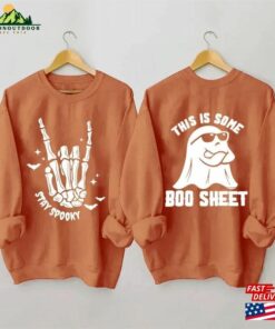 This Is Some Boo Sheet Ghost Sweatshirt Halloween Spooky Season Hoodie Vibes Shirt T-Shirt Unisex